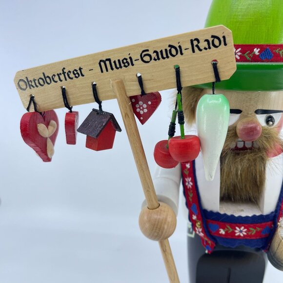 vintage steinbach nutcracker "chubby octoberfester" made in germany - Picture 5 of 8